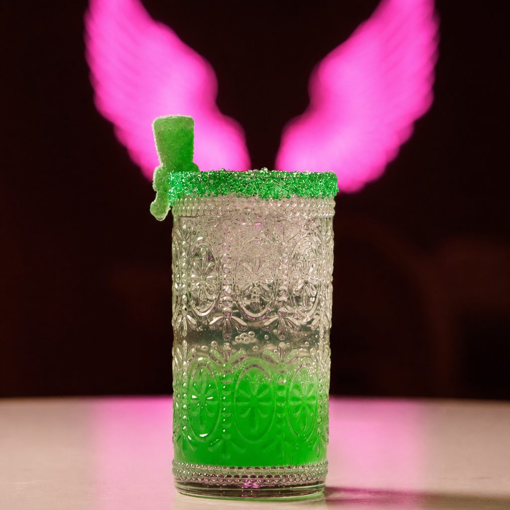 Green Sour Patch Mojito.