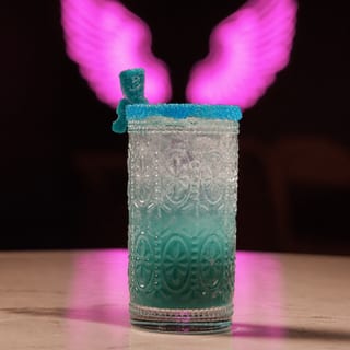 Blue Sour Patch Mojito