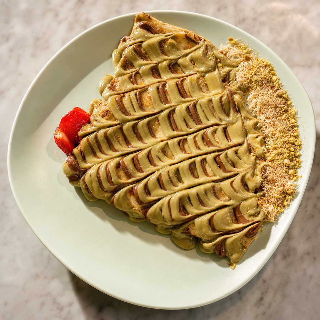 Knafeh Crepe.