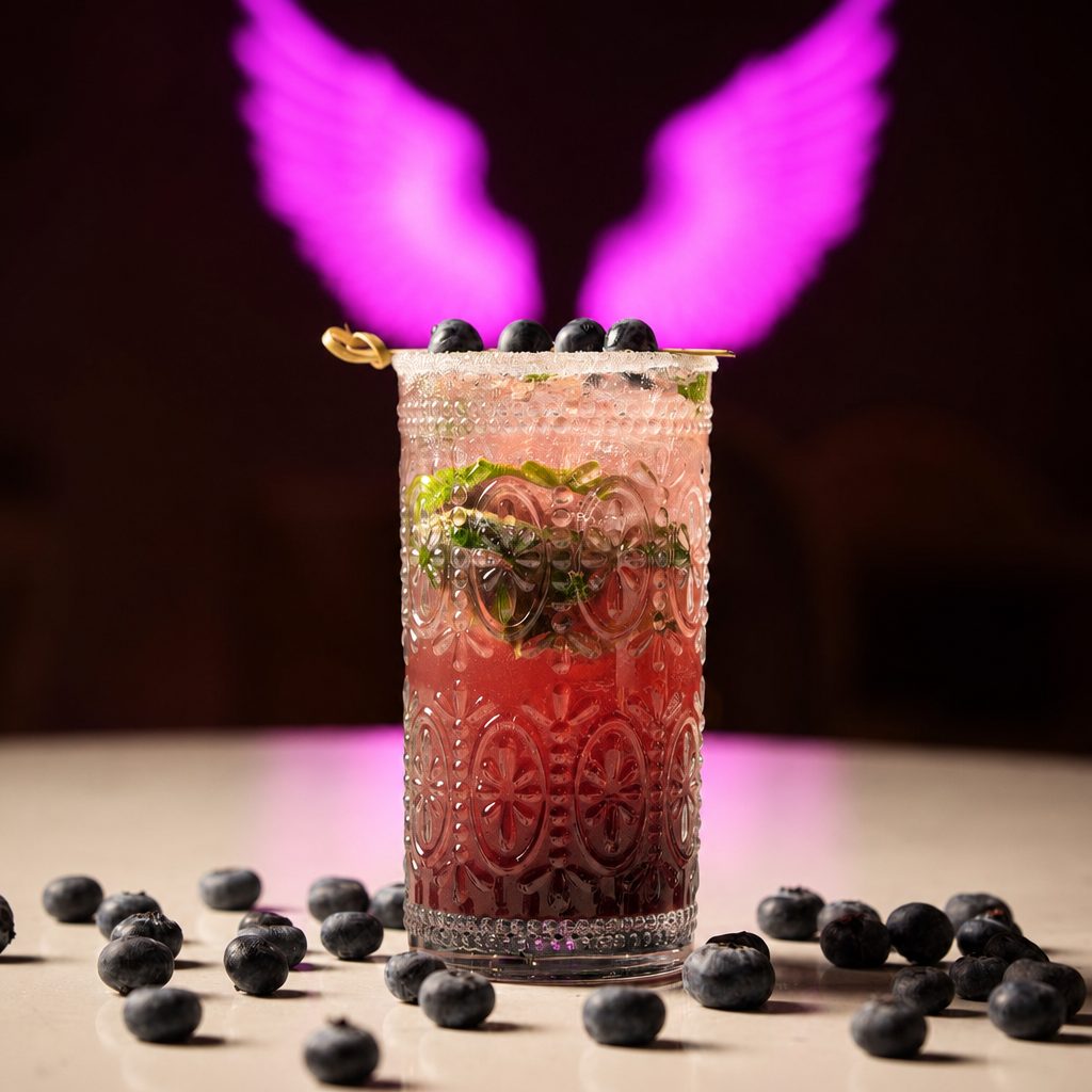 Blueberry Mojito.